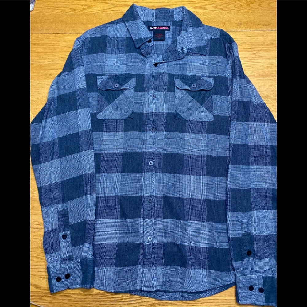 Tony hawk long sleeve flannel M